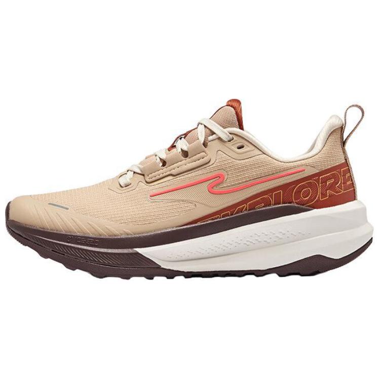 Erke Wild 2.0 Cushioning Slip Resistant Low top Running Shoes Women’s Beige Brown