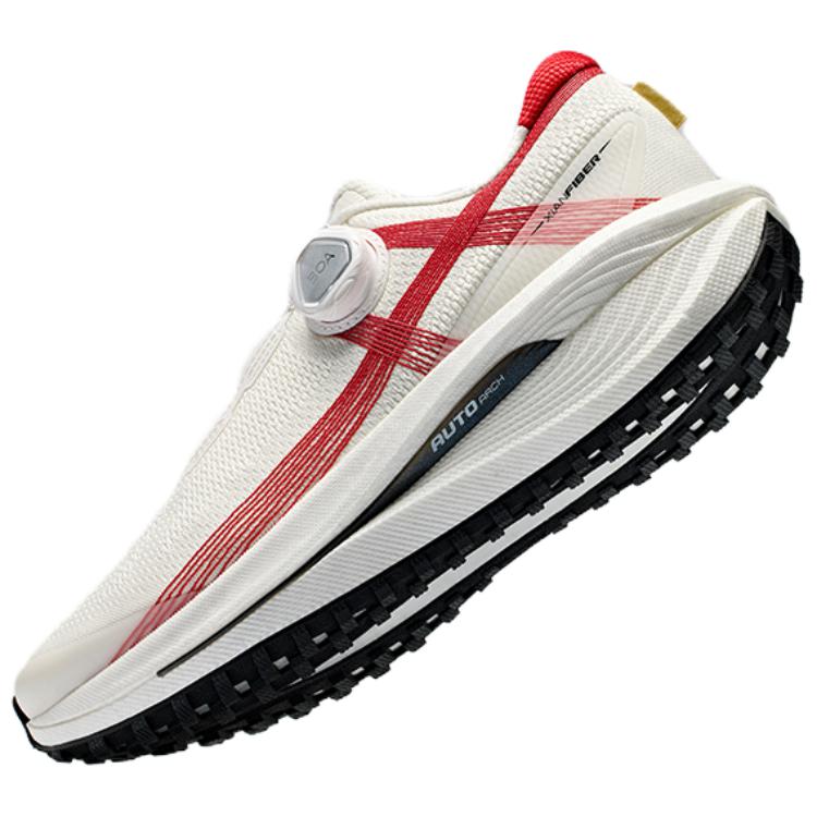 Anta Champion All Weather Collection Cushioning, Wear Resistant Low top Running Shoes Men’s White Red