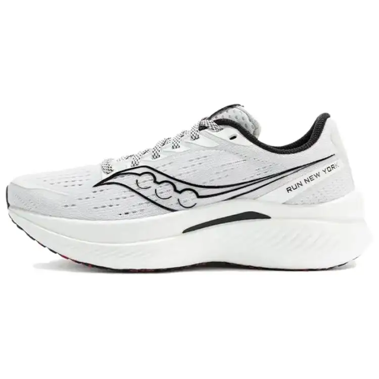 Saucony Endorphin Speed 3 Abrasion Resistant Low top Running Shoes Women's White Black