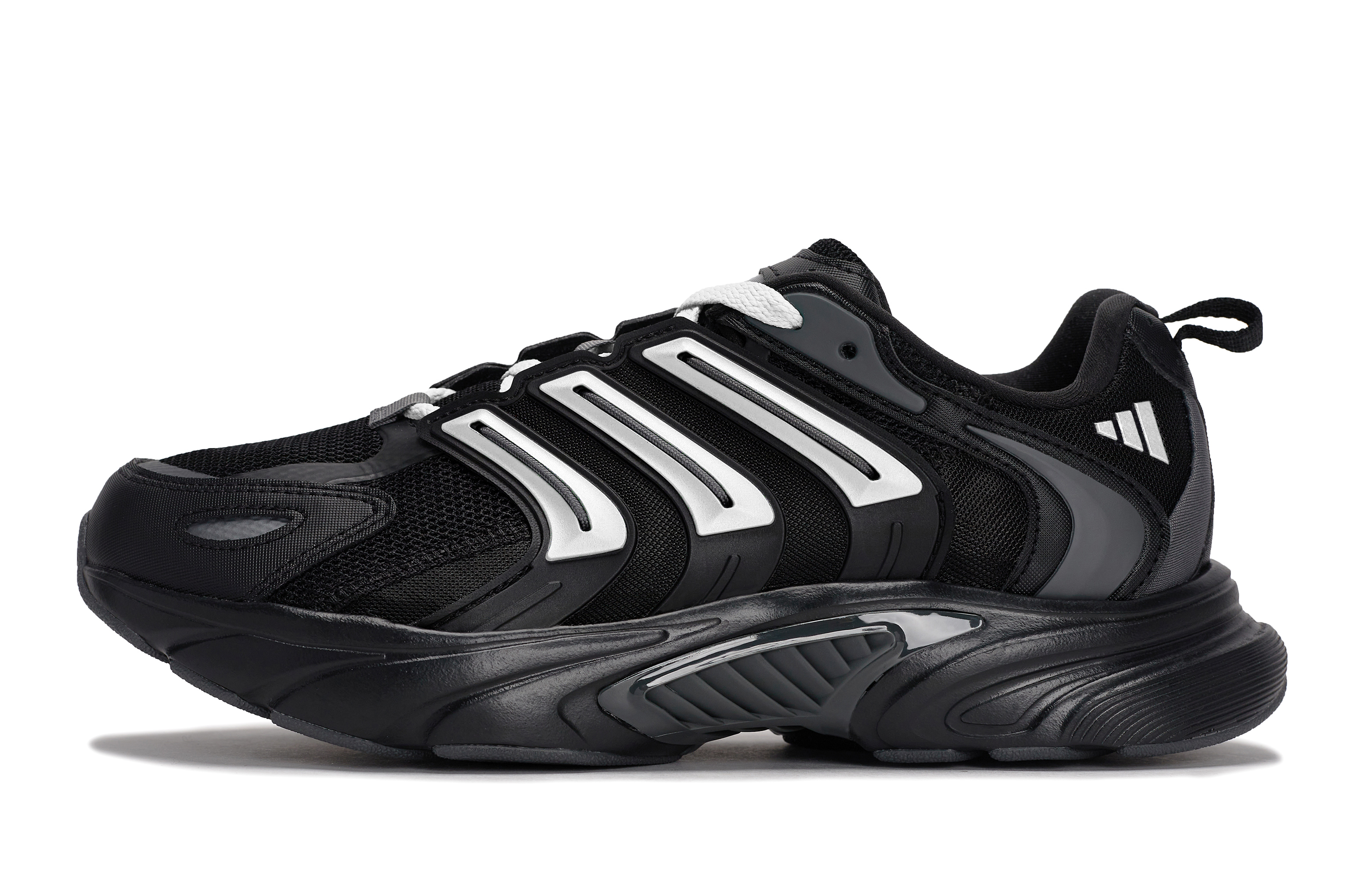 Adidas CLIMACOOL BOUNCE Slip Resistant Abrasion Resistant Low top Running Shoes Unisex Black White