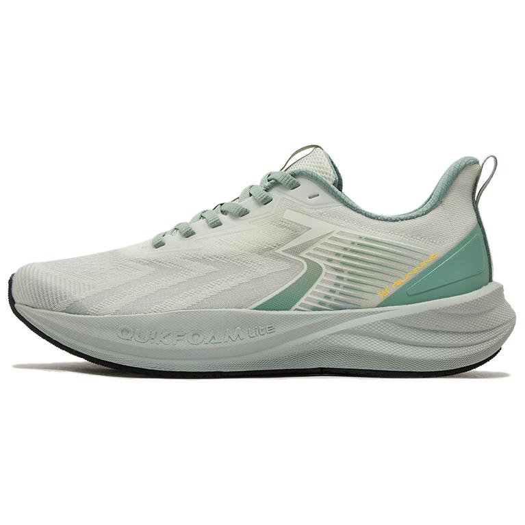 361° Slip Resistant Abrasion Resistant Low top Casual Sprint Running Shoes Men’s Gray Green