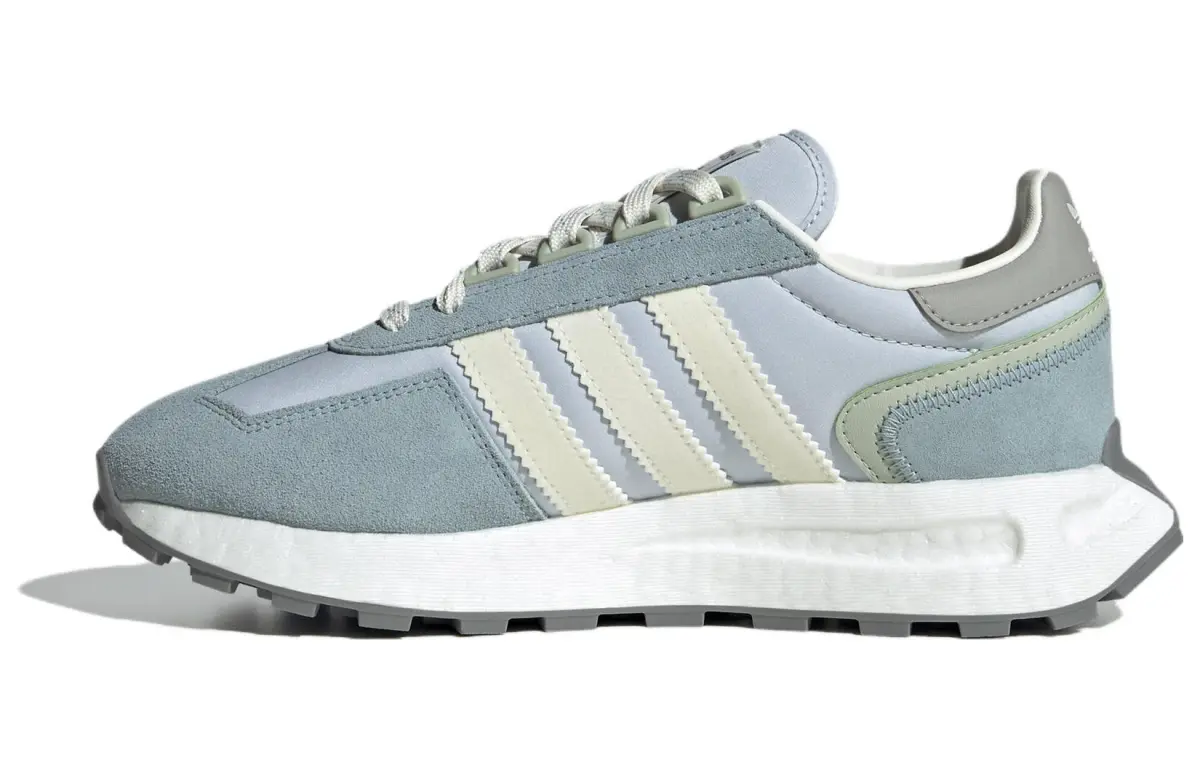 Adidas Originals Retropy E5 Low top Running Shoes Women's Gray Blue