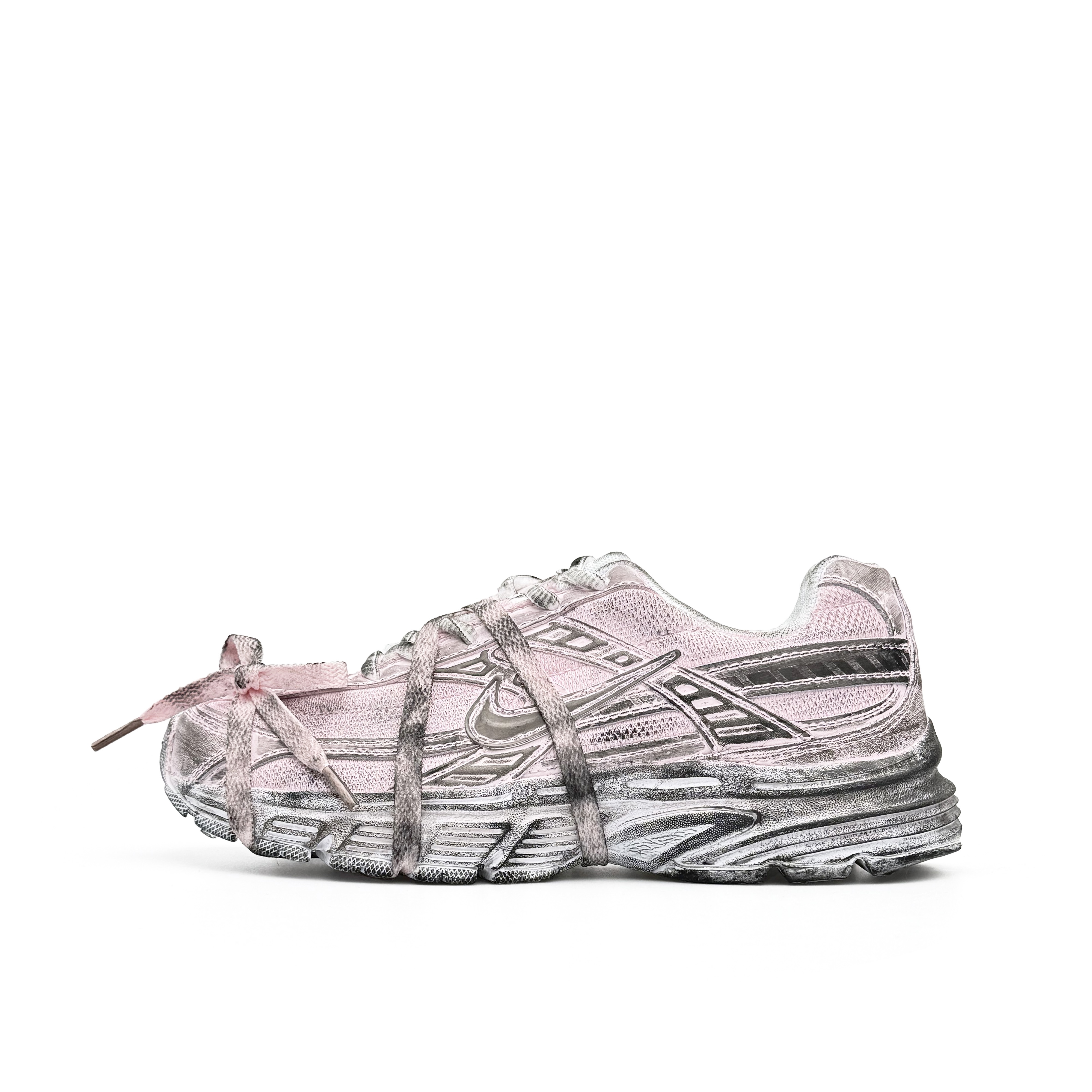 Nike Initiator Height Increasing, Abrasion Resistant, Lightweight, And Breathable Low top Running Shoes Unisex Pink
