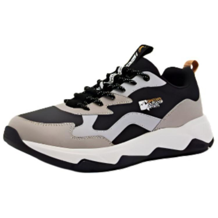 QIAODAN Cushioning, Wear Resistant Low top Running Shoes Men’s Black