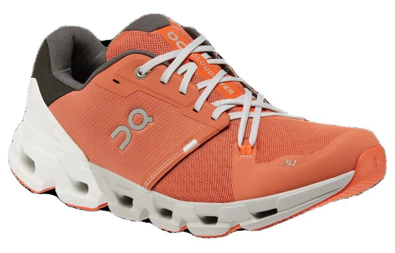 On Cloudflyer 4 Cushioning Low top Running Shoes Men’s Orange White