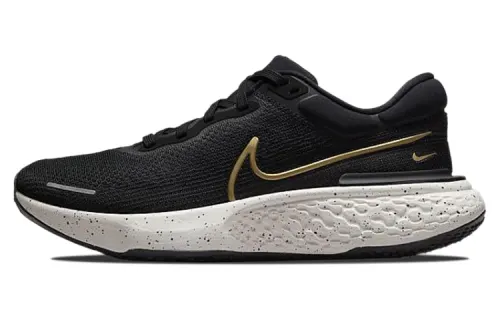 Nike ZoomX Invincible Run Flyknit Black Metallic Gold