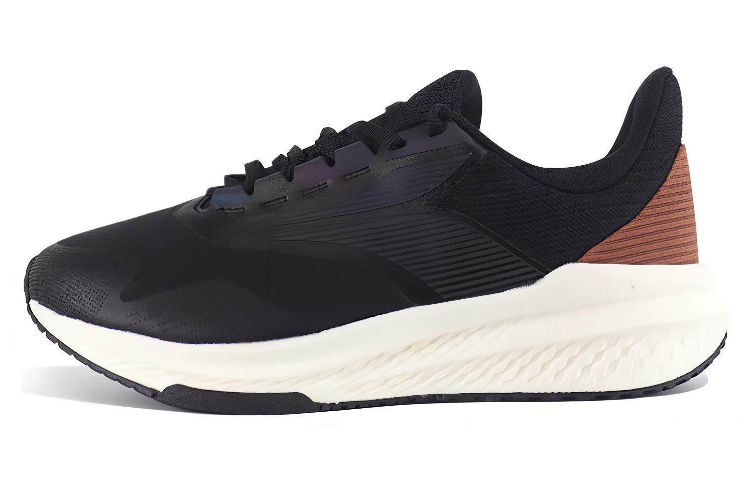 361° Vintage Cushioning Slip Resistant Abrasion Resistant Low top Running Shoes Men’s Obsidian Black