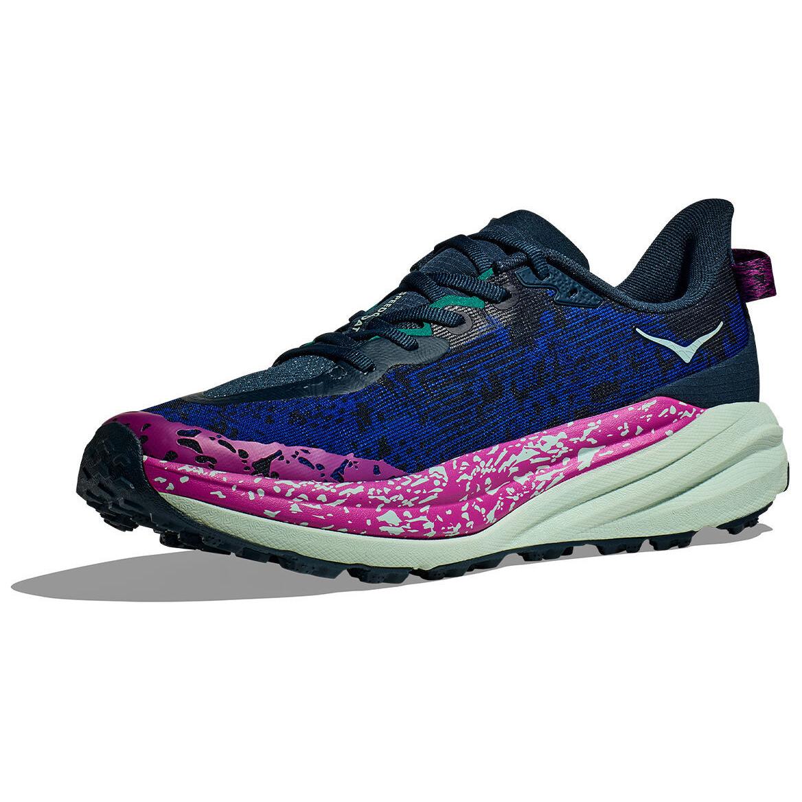 HOKA ONE ONE SPEEDGOAT 6 Slip Resistant Abrasion Resistant Low top Running Shoes Men’s Blue Green