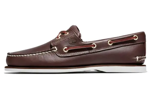 Timberland TRUECLOUD Leather Cushioning Abrasion Resistant Breathable Low top Sports Casual Shoes Men's Dark Brown