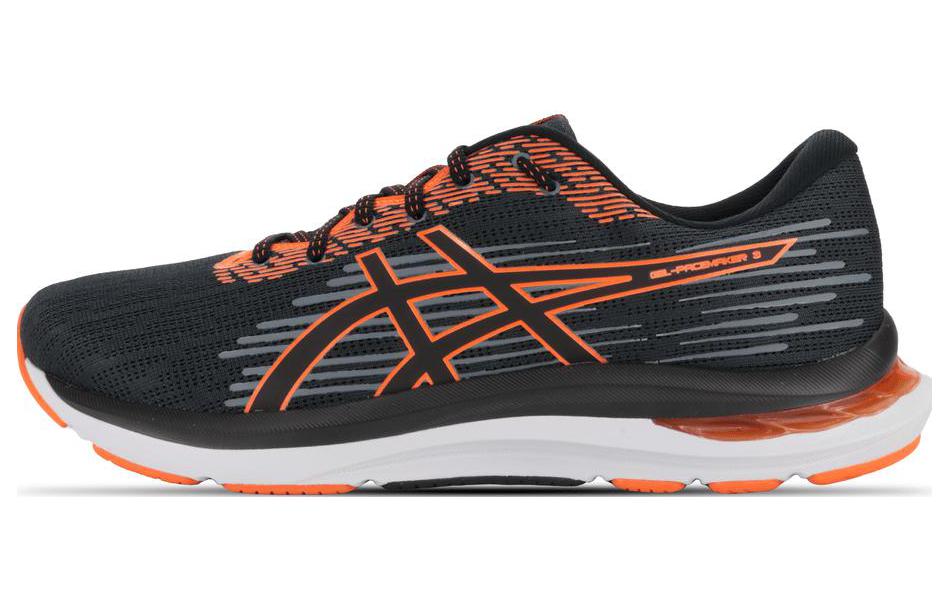 Asics Gel Pacemaker 3 Zapatilas Abrasion Resistant Breathable Low top Running Shoes Black Orange