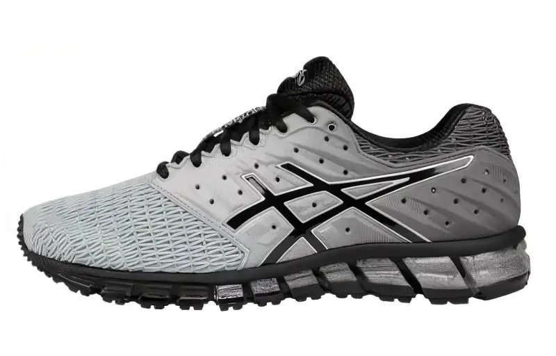 Asics Gel quantum 180 2 Low top Running Shoes Men's Gray Black Multicolor