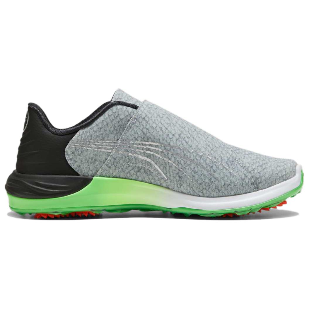 PUMA Abrasion Resistant Low top Golf Shoes Men’s Gray Black Green