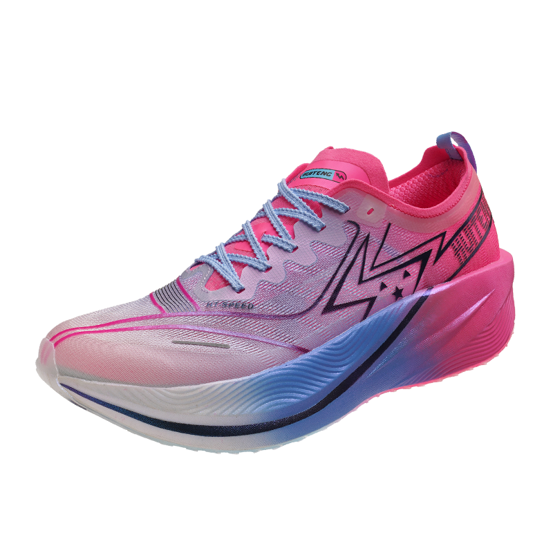 HUITENG Running Shoes Unisex Pink Wave