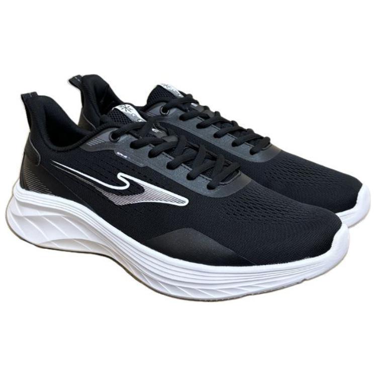 Erke Cushioning, Wear Resistant Low top Running Shoes Men’s Jet Black