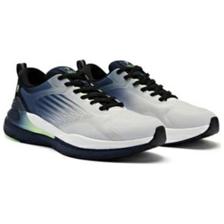 QIAODAN Infinity 5SE Cushioning, Wear Resistant Low top Running Shoes Men’s Silver Blue