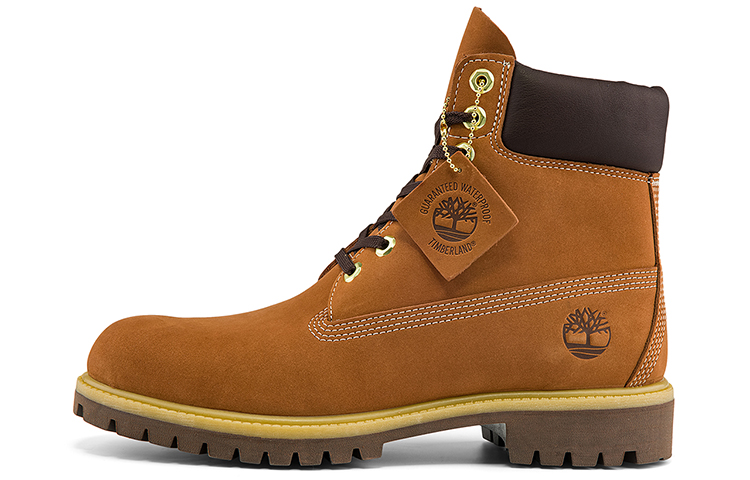 Timberland Timberland PREMIUM series mid-calf outdoor boots for men, rust color