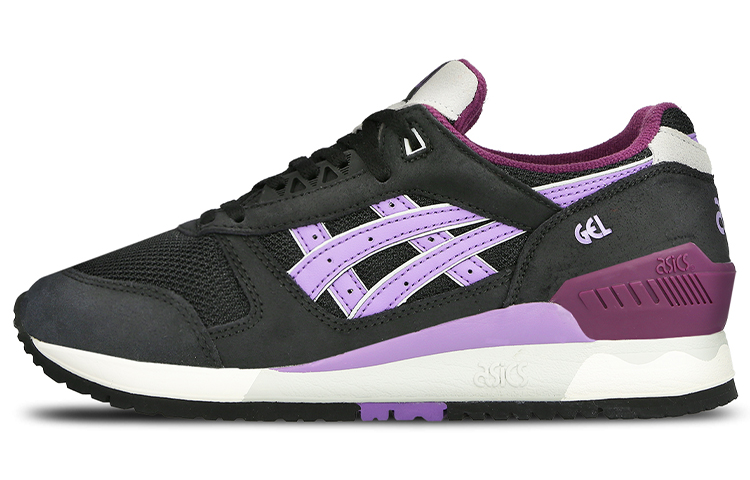 ASICS Gel Respector Running Shoes Women's Low Top Black/Purple