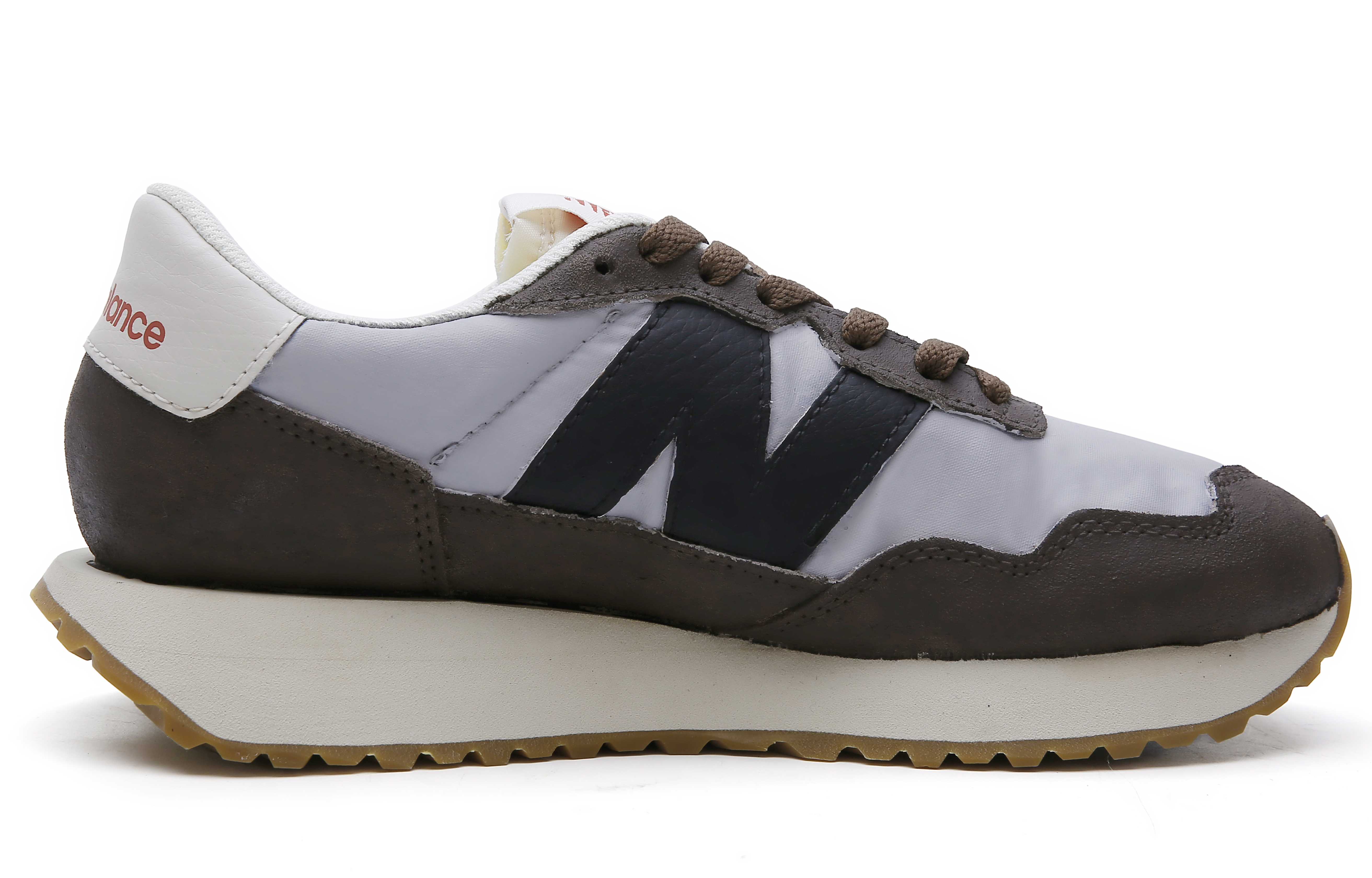New Balance NB 237 Abrasion Resistant Low top Running Shoes Unisex Gray Brown