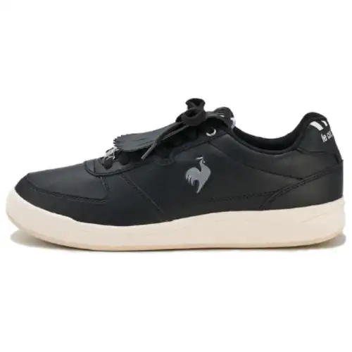 Le Coq Sportif x DESCENTE GOLF Cushioning Breathable Cushioning Breathable Low top Golf Shoes Unisex Black White