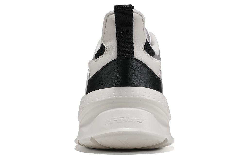 361° Slip Resistant Abrasion Resistant Cushioning Lightweight Low top Running Shoes Men’s White Gray