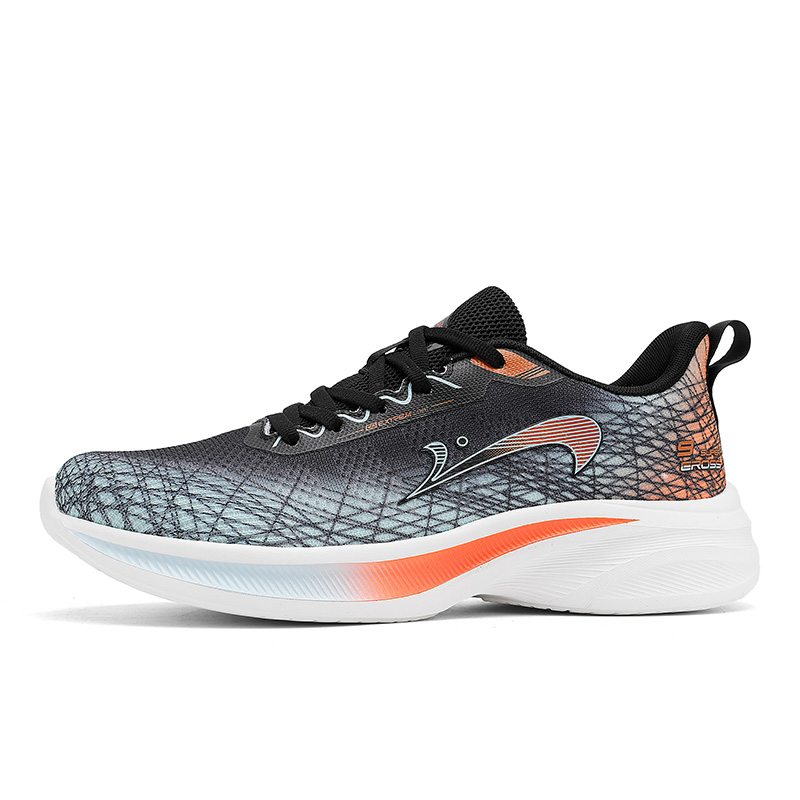 K bird Cushioning Breathable Lightweight Low top Racing City Commuting Running Shoes Men’s
