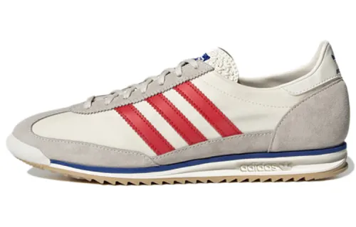 Adidas Originals SL Slip Resistant Abrasion Resistant Low top Casual Shoes Men's Beige Red