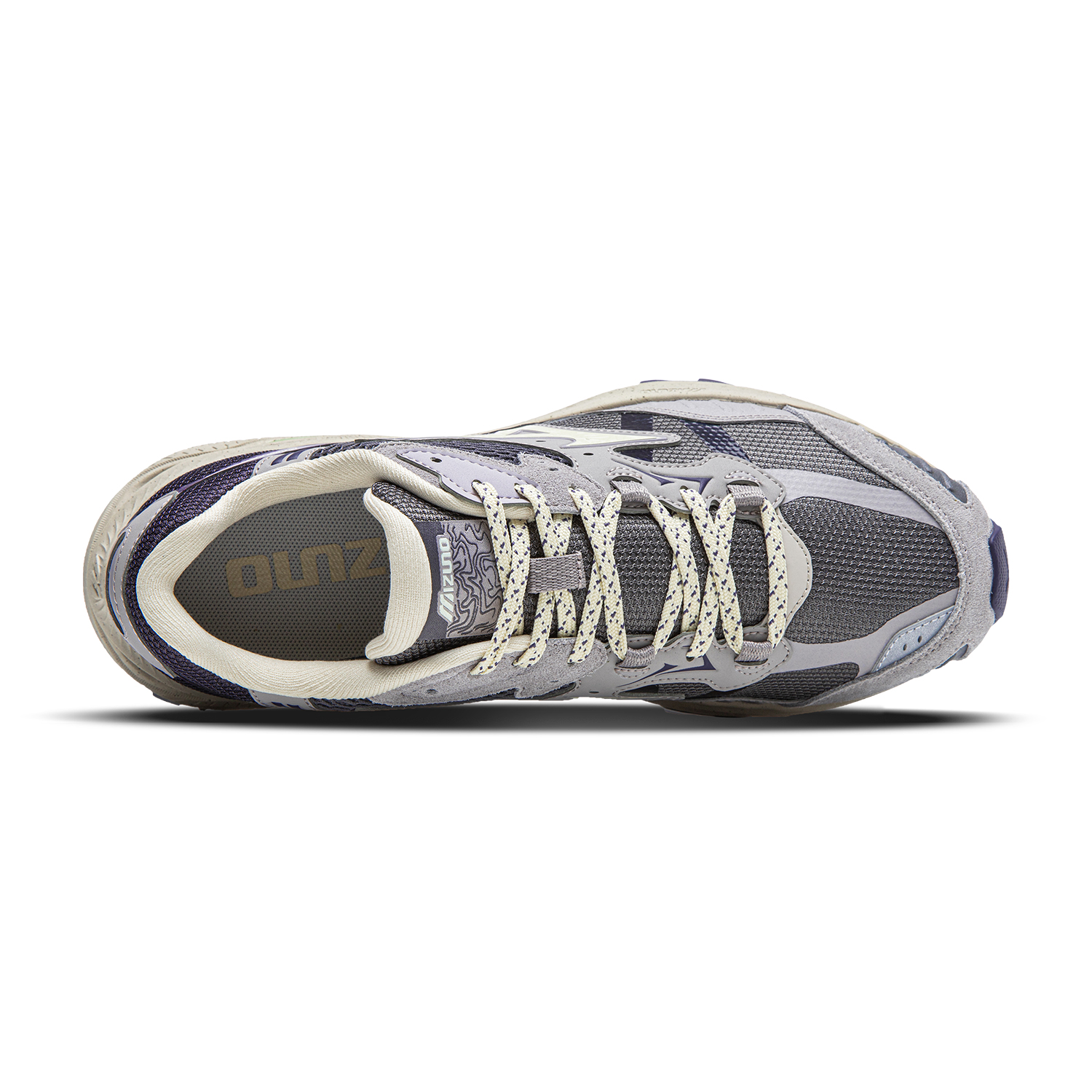 Mizuno Racer ADV Low top Lightweight EVA Material Casual Trail Running Shoes Unisex Purple Mist Spirit