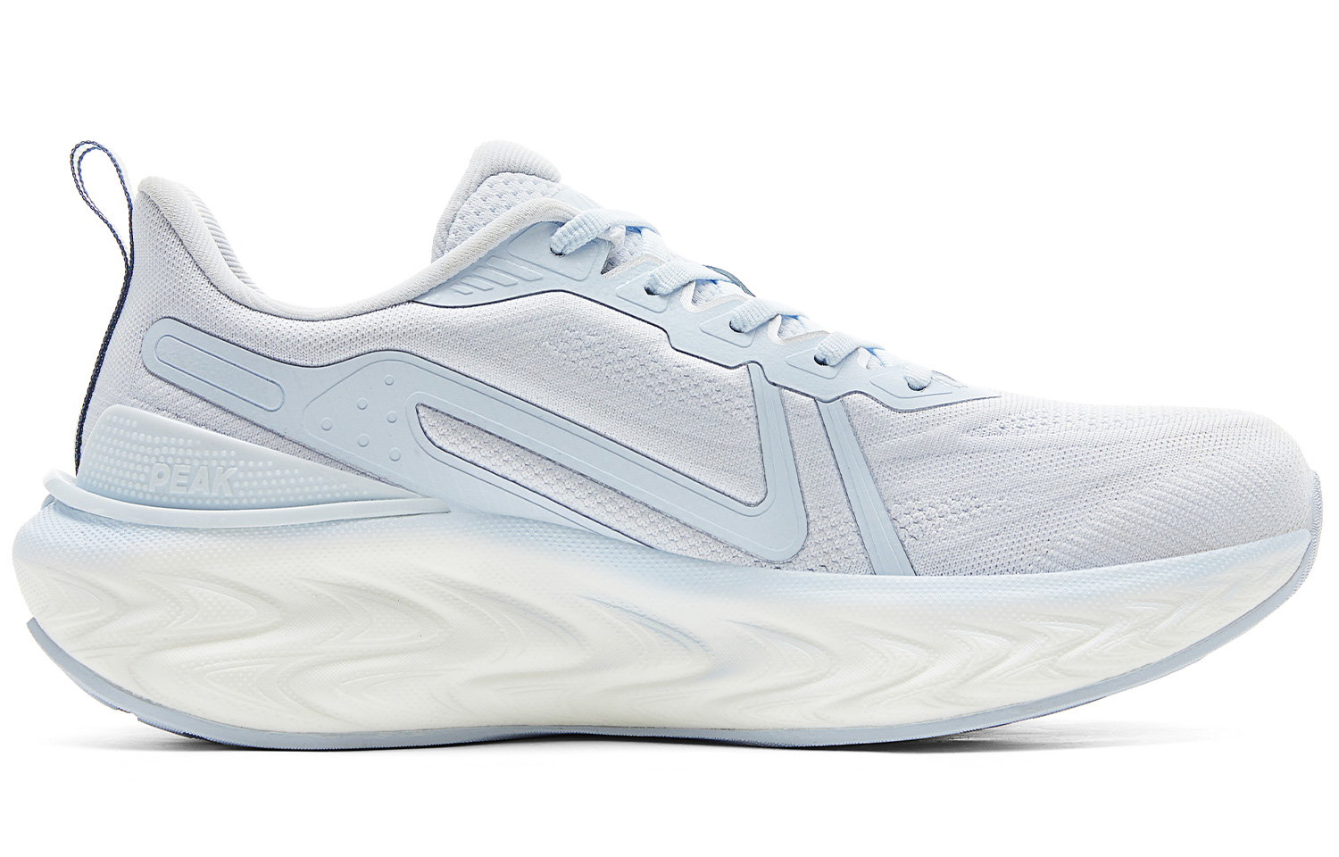 PEAK Taichi 7.0 Cushioning Slip Resistant Abrasion Resistant Low top Casual Running Shoes Women’s White Blue