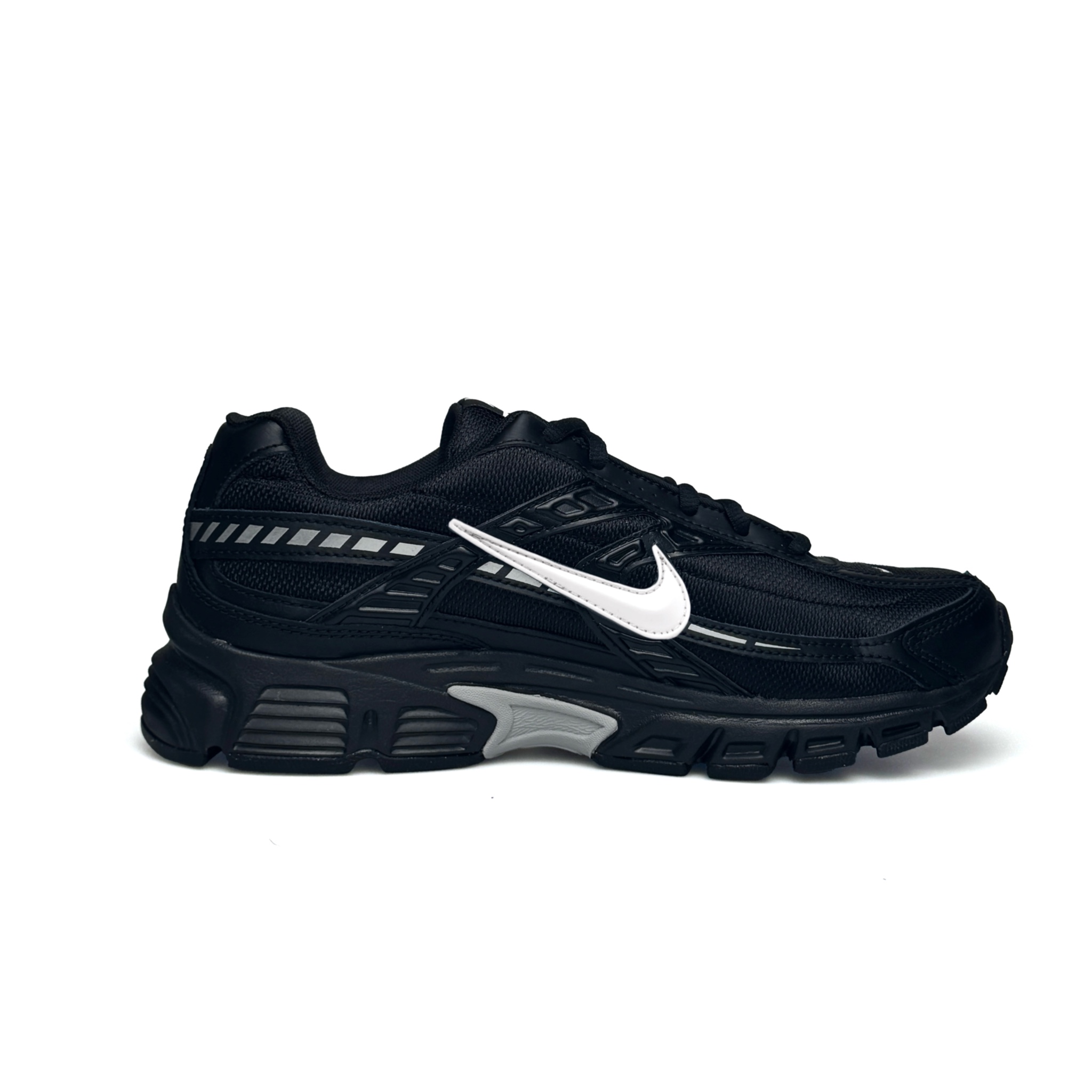 Nike Initiator Cushioning Lightweight Low top Casual Running Shoes Men’s Black White
