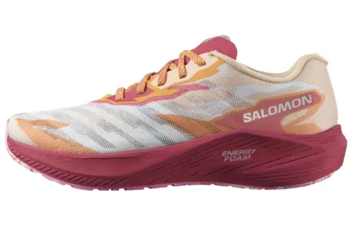 SALOMON Aero Volt Slip Resistant Abrasion Resistant Low top Running Shoes Women's Pink White
