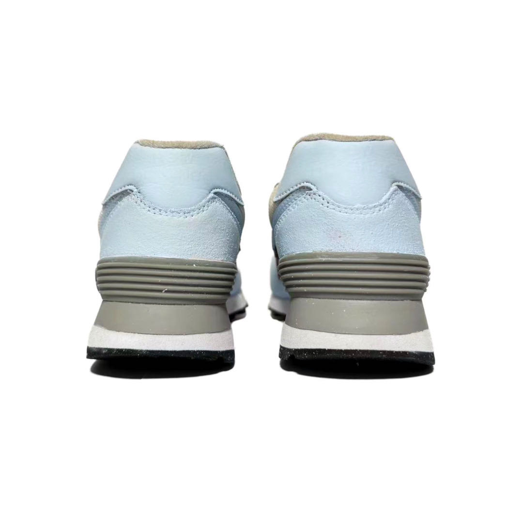 New Balance NB 574 Slip Resistant Abrasion Resistant Low top Running Shoes Unisex Blue