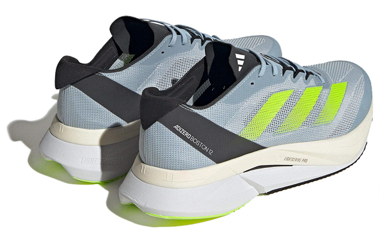 Adizero Boston 12 Adidas ‘Wonder Blue Lucid Lemon’