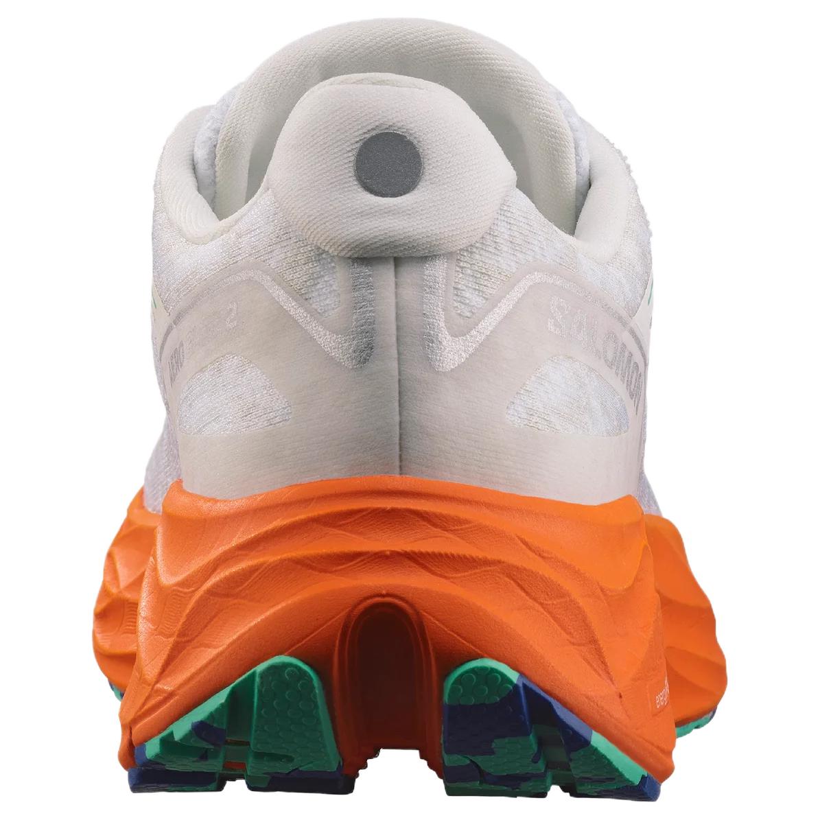 SALOMON AERO GLIDE 2 Slip Resistant Abrasion Resistant Low top Casual Running Shoes Men’s White Orange