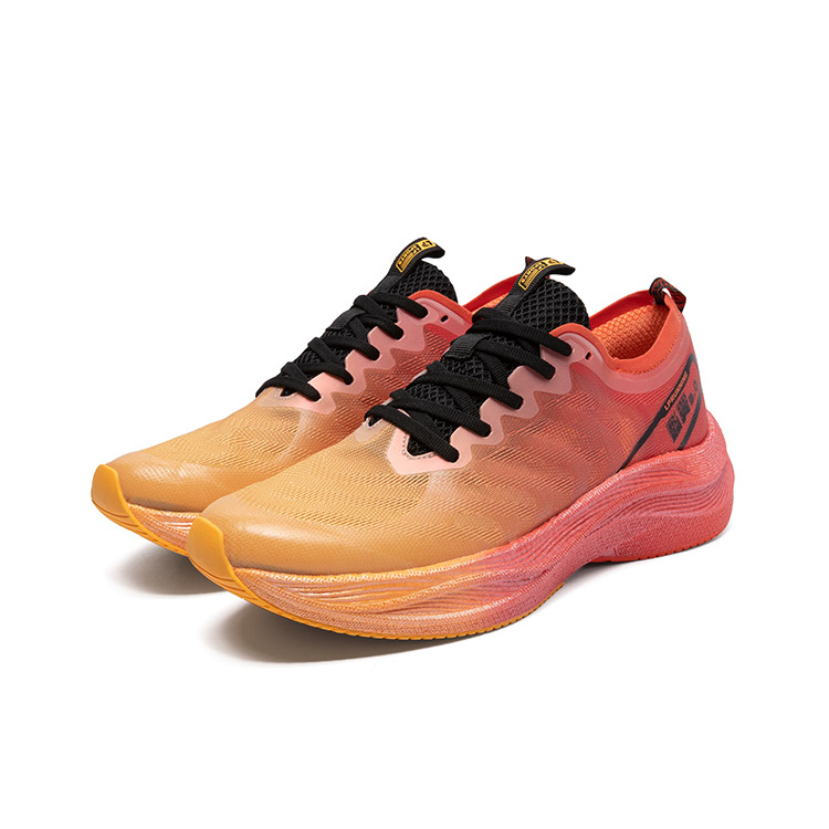 LPMX Running Shoes Men’s Low Top Lava Orange