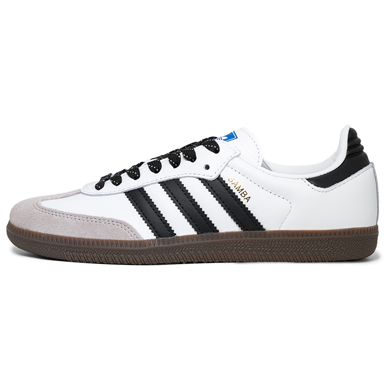 Adidas Originals SAMBA OG Minimalist Fashion Abrasion Resistant Abrasion Resistant Low top Skateboard Shoes Unisex