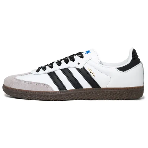 Adidas Originals SAMBA OG Minimalist Fashion Abrasion Resistant Abrasion Resistant Low top Skateboard Shoes Unisex
