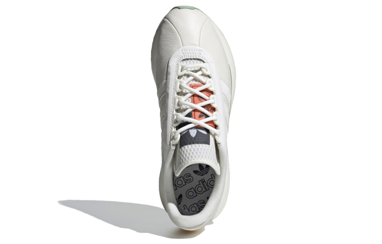 Женские кроссовки adidas originals SL Andridge PU (бело-серые) — фото 4