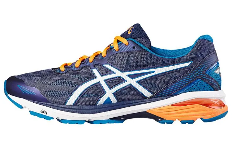 ASICS GT 1000 5 Comfortable Abrasion Resistant Breathable Low top Training Sprint Running Shoes Men's Blue White