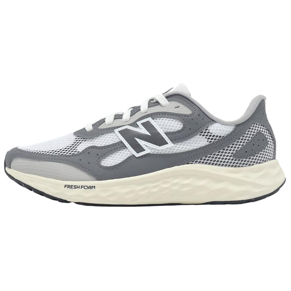 New Balance NB Arishi V4 Abrasion Resistant Low top Casual Running Shoes Men’s Gray White