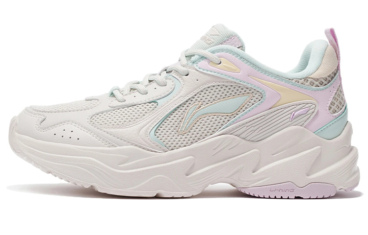 Li Ning Running Collection Cushioning Slip Resistant Breathable Rebound Low top