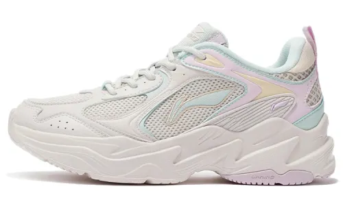 Li Ning Running Collection Cushioning Slip Resistant Breathable Rebound Low top