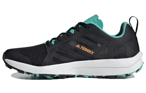 Adidas Terrex Speed Flow Trail Running Slip Resistant And Breathable Low top Running Shoes Women's Black