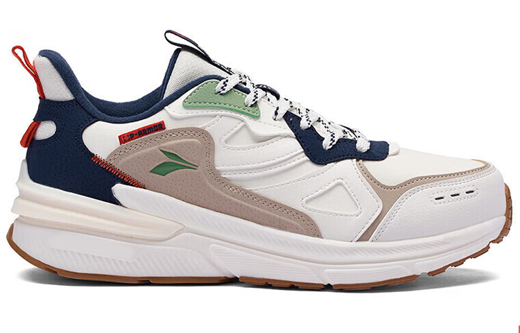361° Comfortable And Trendy Slip Resistant, Abrasion Resistant, Lightweight Low top Running Shoes Men’s White Umber