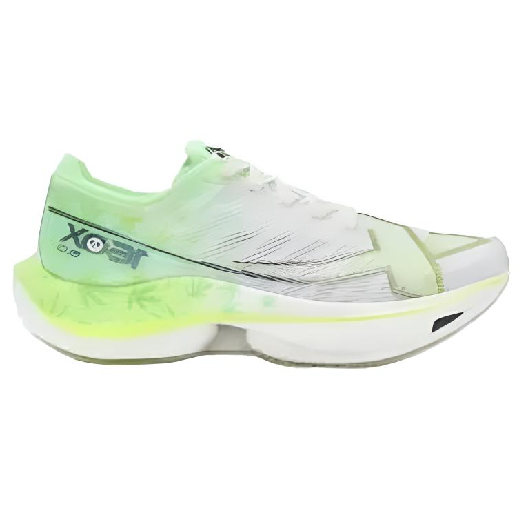 XTEP Racing 160X 5.0 Cushioning Lightweight Low top Running Shoes Women’s White Green