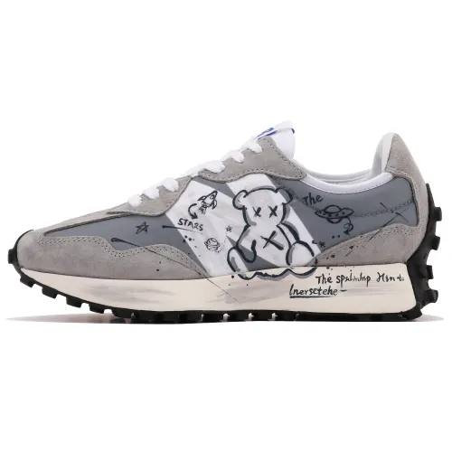 New Balance NB 327 Running Shoes Unisex Low Top Gray/Green