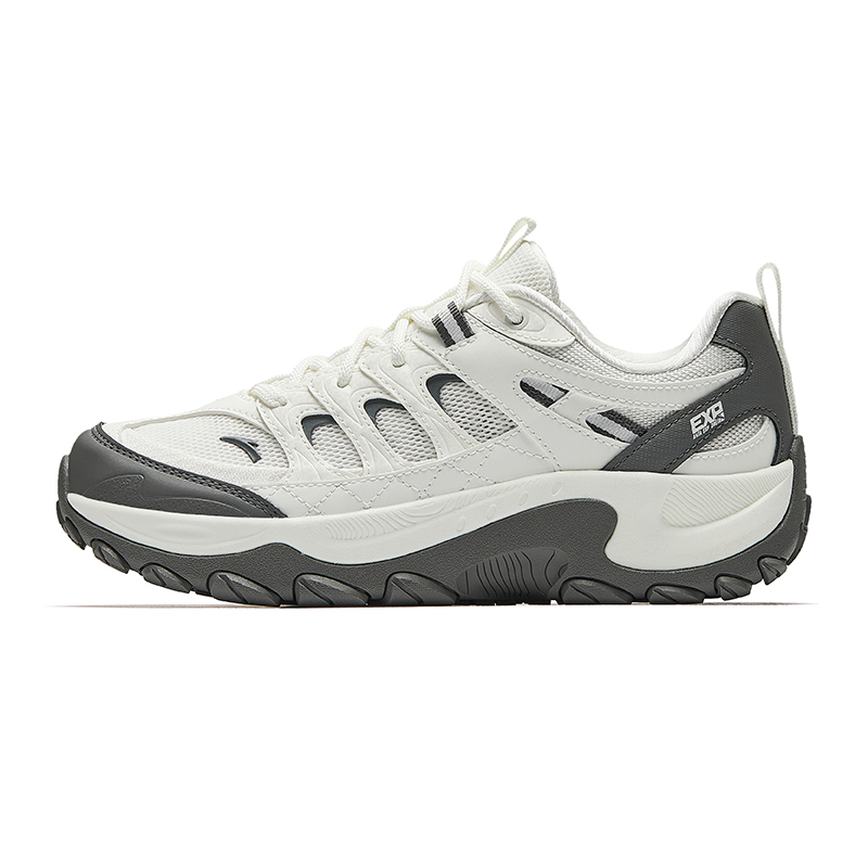Anta Cushioning Breathable Low top Casual Running Shoes Women’s Ivory White Volcanic Ash