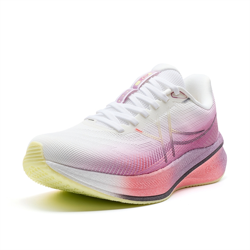 XTEP 360X 2.0 LITE Fabric Slip Resistant, Abrasion Resistant, Breathable Low top Carbon Plate Running Shoes Women’s