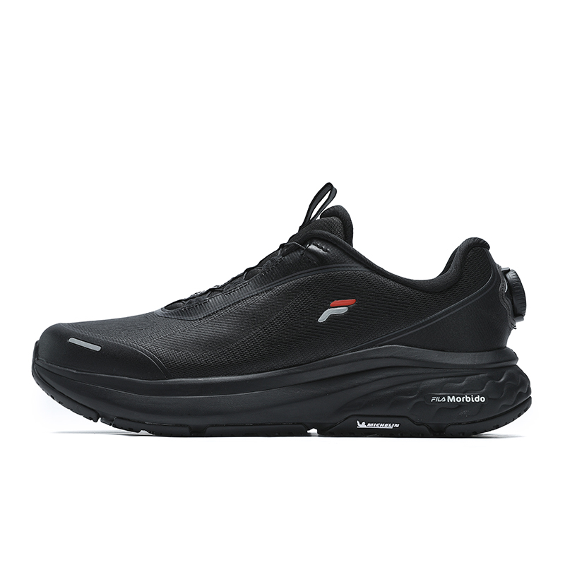 FILA NUVOLE 2 Fabric Low top Running Shoes Men's Black
