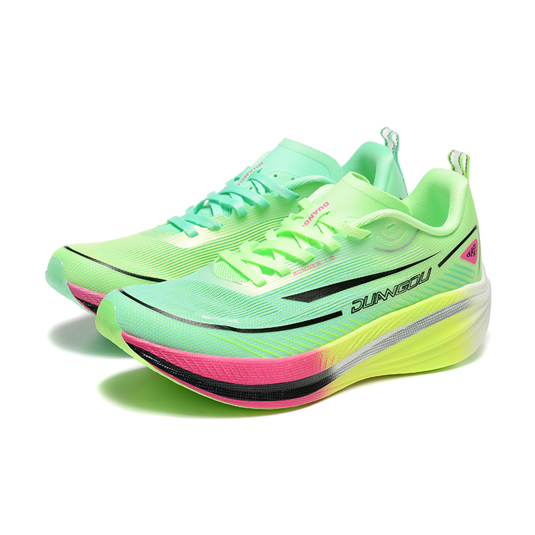 DUANGOU Cushioning Slip Resistant Abrasion Resistant Breathable Lightweight Running Shoes Unisex