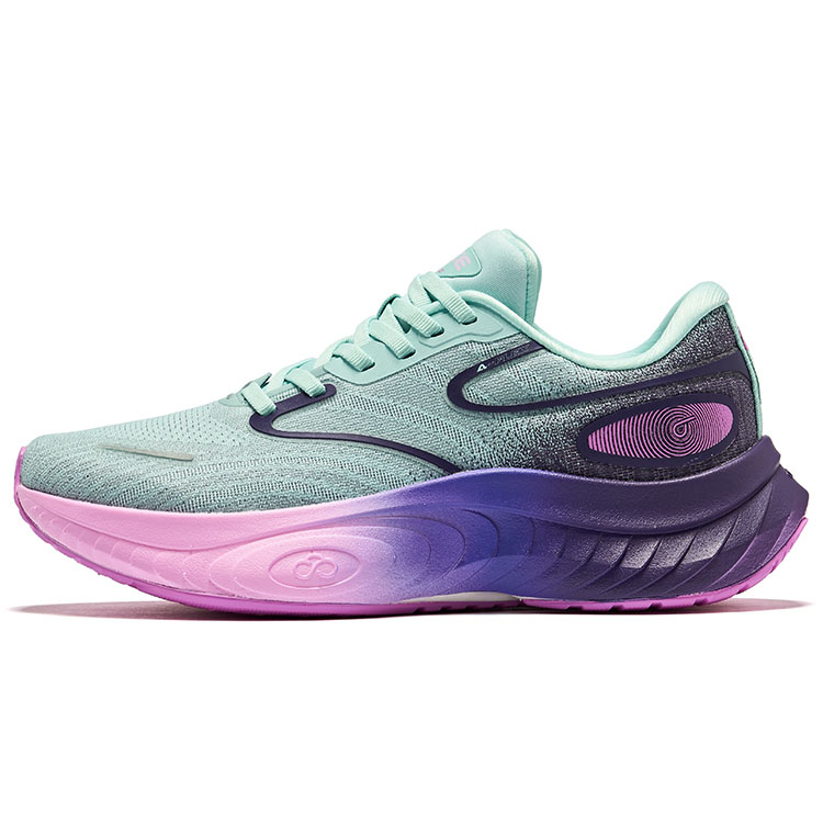 Erke Cushioning Low top Running Shoes Women’s Azure Nighttime Purple